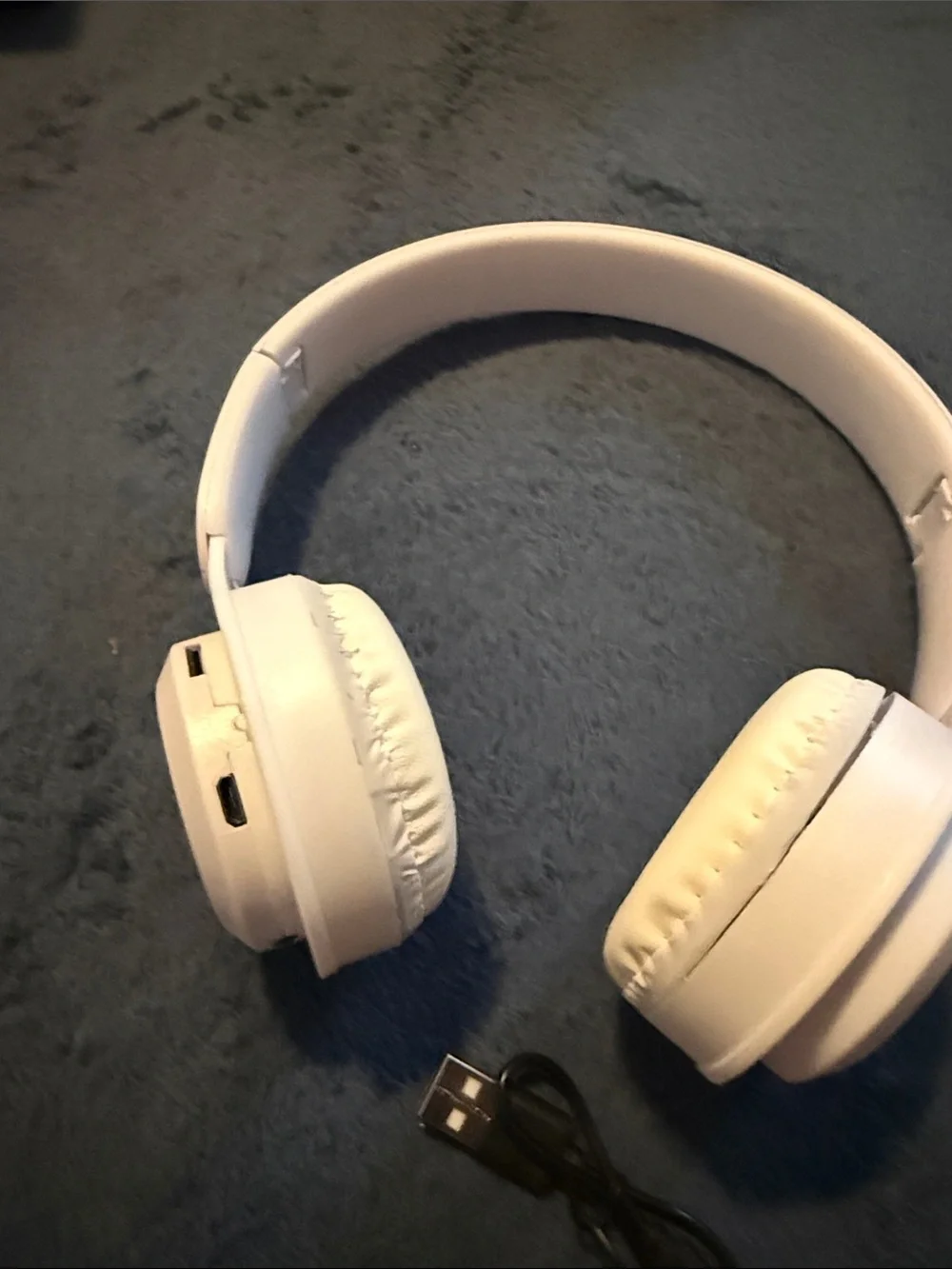 Multi-Color Over-Ear Headphones - White